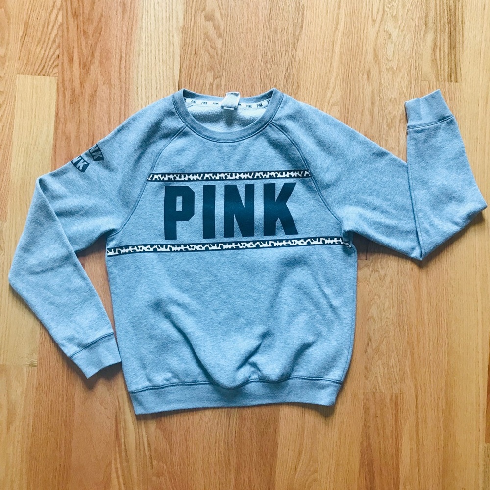 Gray crew neck from PINK!